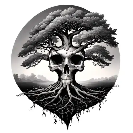 Poison Tree tattoo design idea