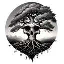 Poison Tree tattoo design idea