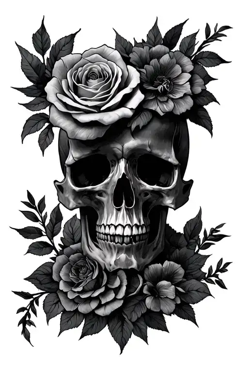Memento mori memento live tattoo design idea
