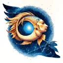 Pisces Gemini Libra constellation tattoo design idea