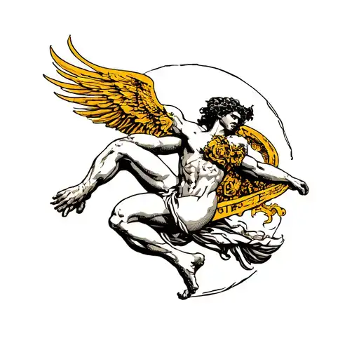 atlas greek mythology tattoo design idea