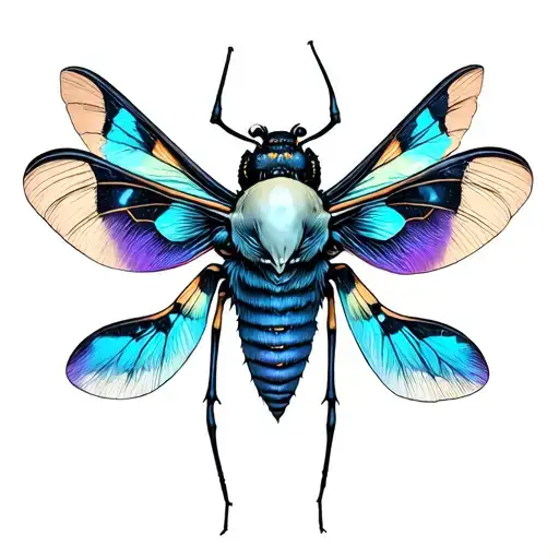 gothic color. death head moth. two inches in diameter for elbow tip. set vertical  tattoo design idea