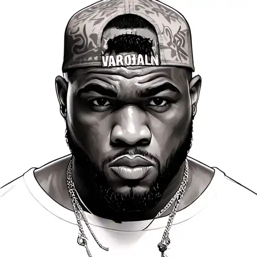50 cent tattoo design idea