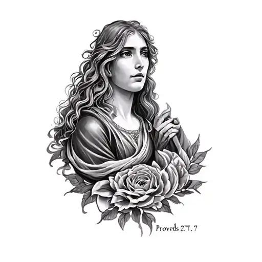 proverbs 27:17 tattoo design idea