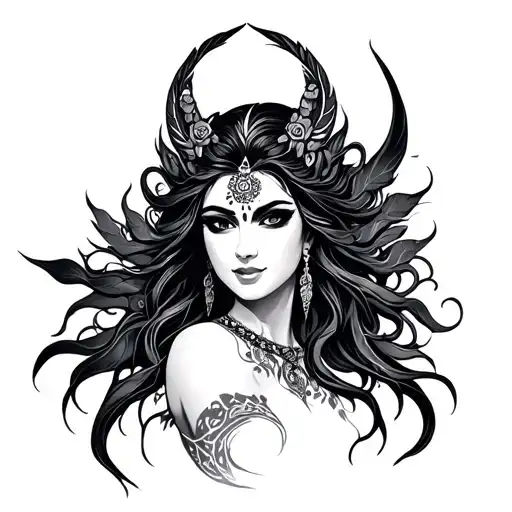 Kali tattoo design idea