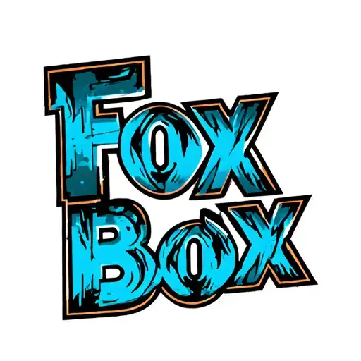 "Fox Box" "Fox Box" product logo for a military satelite battery  tattoo design idea