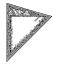 "Amir Soheila Kiarash" triangle triangle tattoo design idea