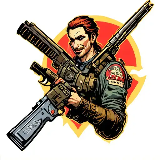 Fallout tattoo design idea