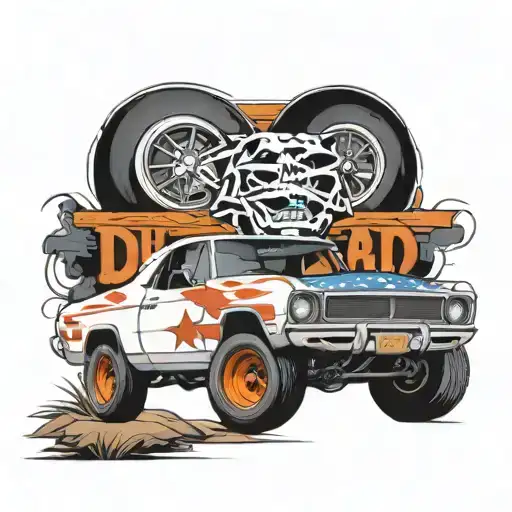Dukes of Hazzard tattoo design idea