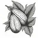 Almonds tattoo design idea