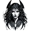 Morrigan tattoo design idea