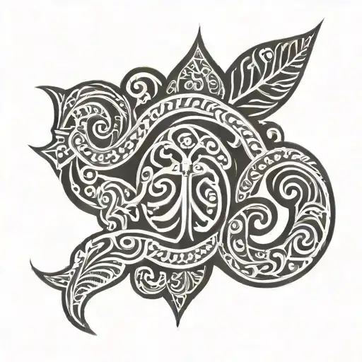 Nacken maori tattoo tattoo design idea