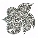 Nacken maori tattoo tattoo design idea