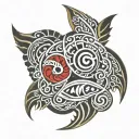 Nacken maori tattoo tattoo design idea