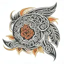 Nacken maori tattoo tattoo design idea