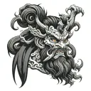 hades Greek god tattoo design idea