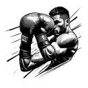 Kickboxing tattoo design idea