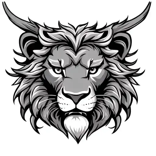 czech lion from nebraska tattoo design idea