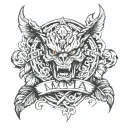 mma tattoo design idea