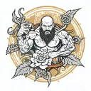 mma tattoo design idea