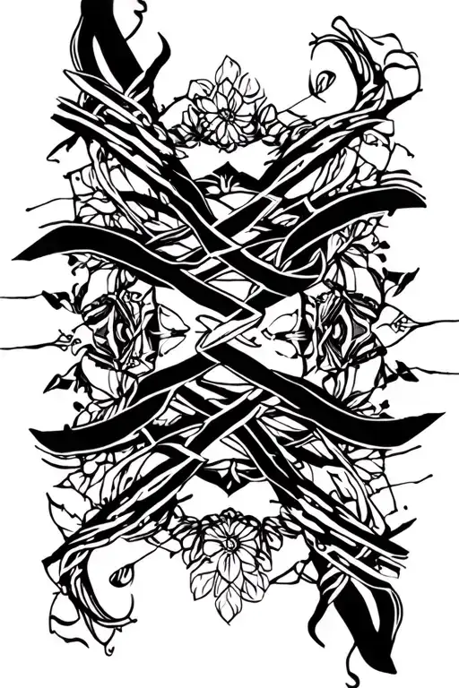 "bondage" "slave" "female" "bdsm" tattoo design idea