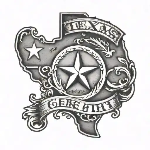 Texas outline come and take it  tattoo design idea