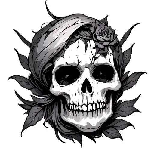 with pain comes strength 333 tattoo design idea