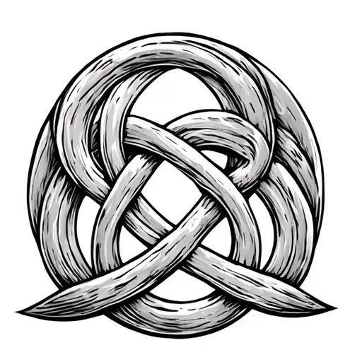 Witches Knot tattoo design idea