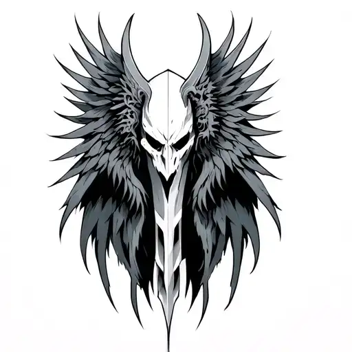 Tyrael tattoo design idea