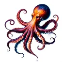 octopus tattoo design idea