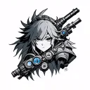 chrono trigger tattoo design idea