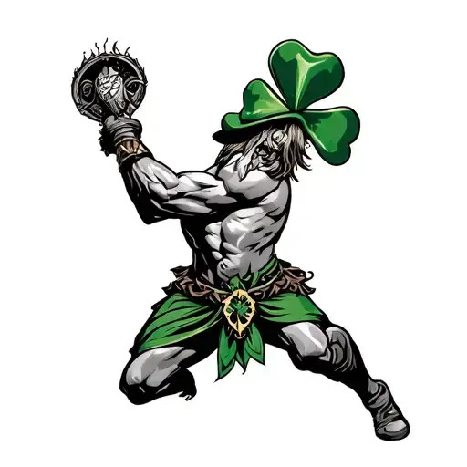 Fighting Irish tattoo design idea
