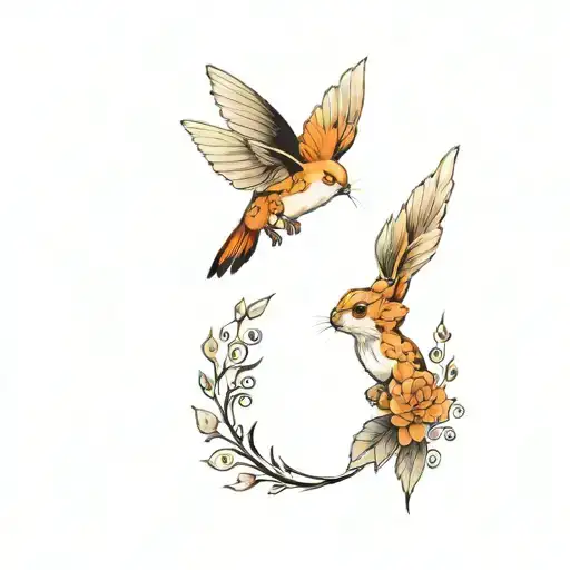Filler Small Animals tattoo design idea