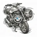 bracelet style tattoo logo bmw tattoo design idea