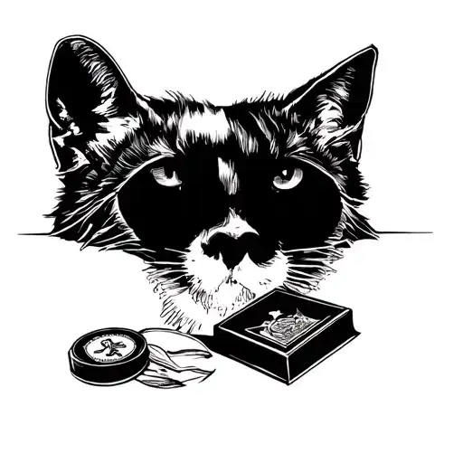 Clue board game tattoo design idea