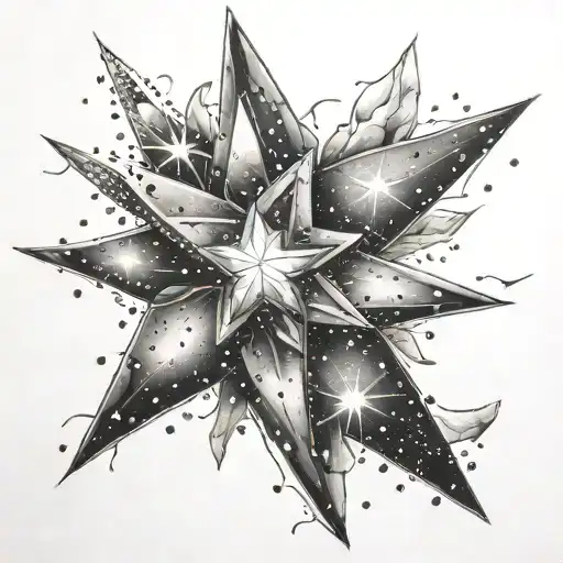 Pleiades tattoo design idea