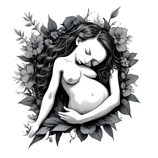 Ectopic Pregnancy tattoo design idea