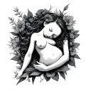 Ectopic Pregnancy tattoo design idea