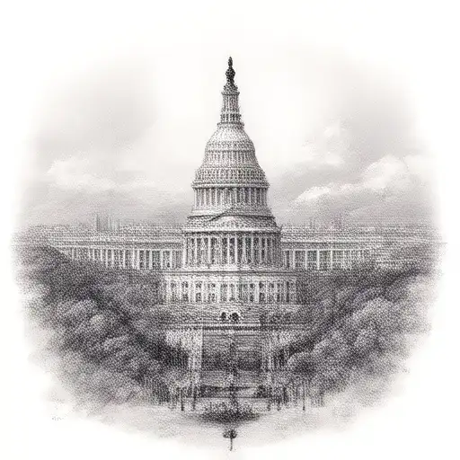 Washington Dc tattoo design idea