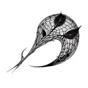 Coverup Spider Webs tattoo design idea