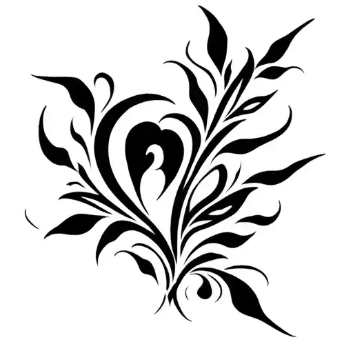 Unrequited Love vine tattoo design idea