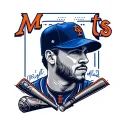 Mets wright tattoo design idea