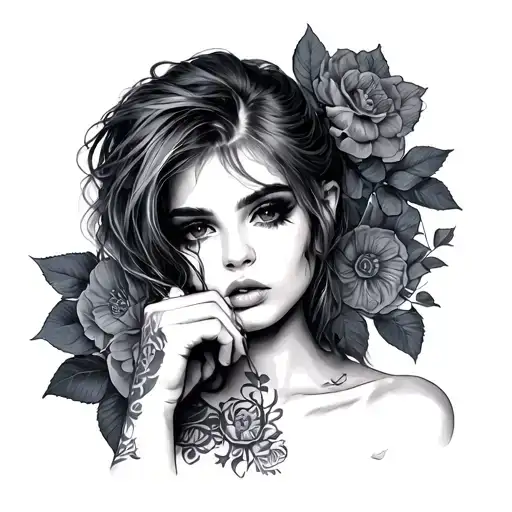 Femboy tattoo design idea