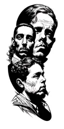 remember dad and brother tattoo design idea