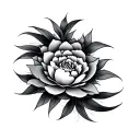 three tomoe patterns forming tattoo design idea