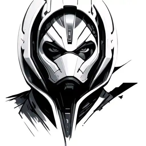 N7 mass effect tattoo design idea