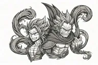 fairy tail tattoo design idea