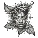 juice wrld 999 tattoo design idea