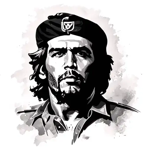 Che guevara tattoo design idea