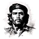 Che guevara tattoo design idea